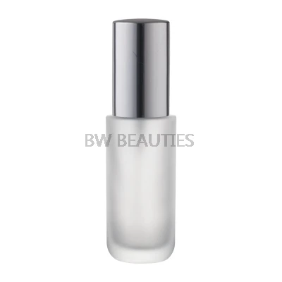 200pcs/lot 30ml Frosted Glass Empty Perfume Bottles Spray Atomizer Refillable Pump Lotion Bottle Scent Case