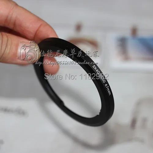 Camera Lens Adapter Ring SX50 zu 67mm FA-DC67A Für sx30 sx40 sx50 HS zu haube/Filter 67mm