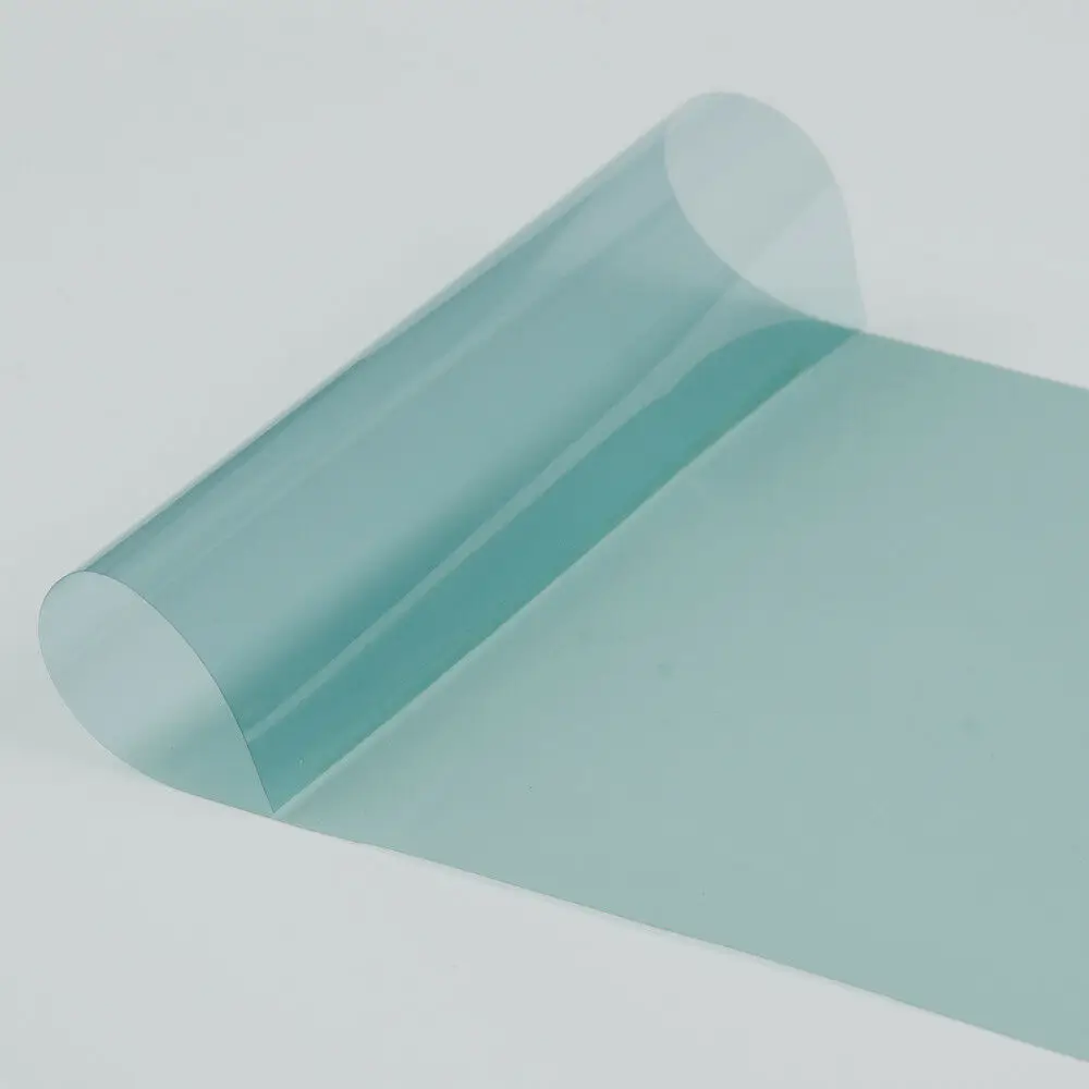 0.1mm Light Blue Car Home Window Film 70%VLT Nano Ceramic Solar Tint Glass Scratch-resistant Film car sun shade film Wide:0.5m