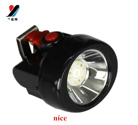 Hend Da 1W LED Mining Headlight Miner Cap Lamp with IP65 Water Proof Level For Camping Hunting Underground KL2.5LM free shippinp