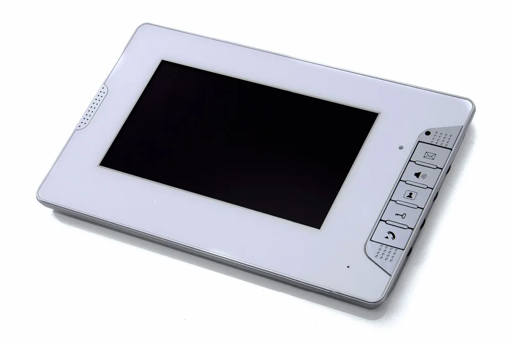 Smartyiba 7 ''Rfid Video Intercom Kit Voor 4 Eenheden Flats/Huis Deurtelefoon Systeem Kit Met Outdoor Rfid acces Deur Camera