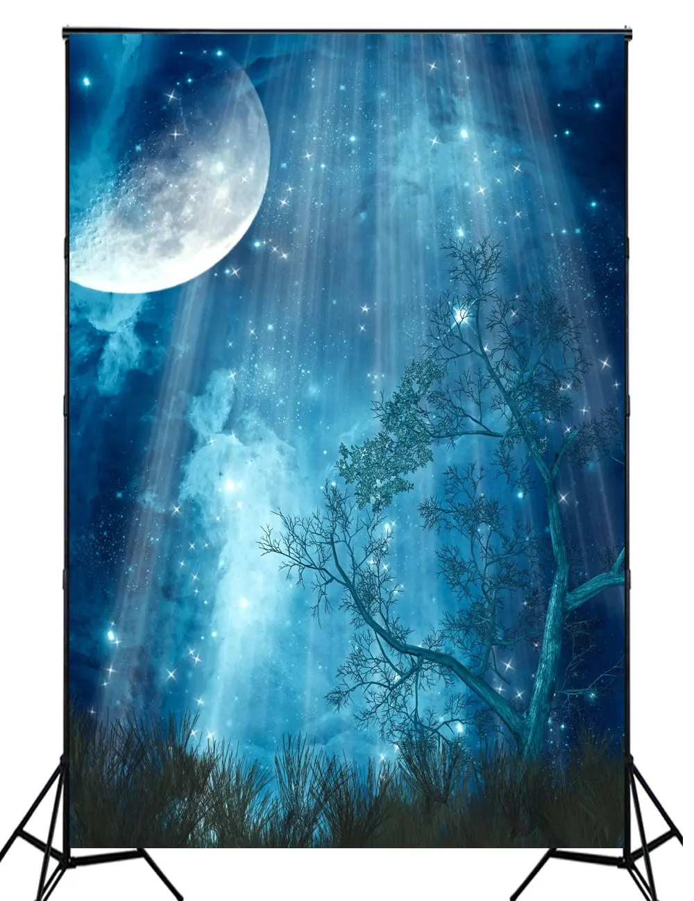 

5x7ft Backdrop photography background for childrens backdrop for newborns moon