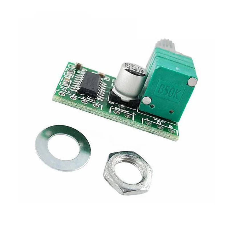 Mini 5V Audio Digital Amplifier Board PAM8403 Support USB Powered Two Channel Stereo Amp 3W+3W with Switch Potentiometer