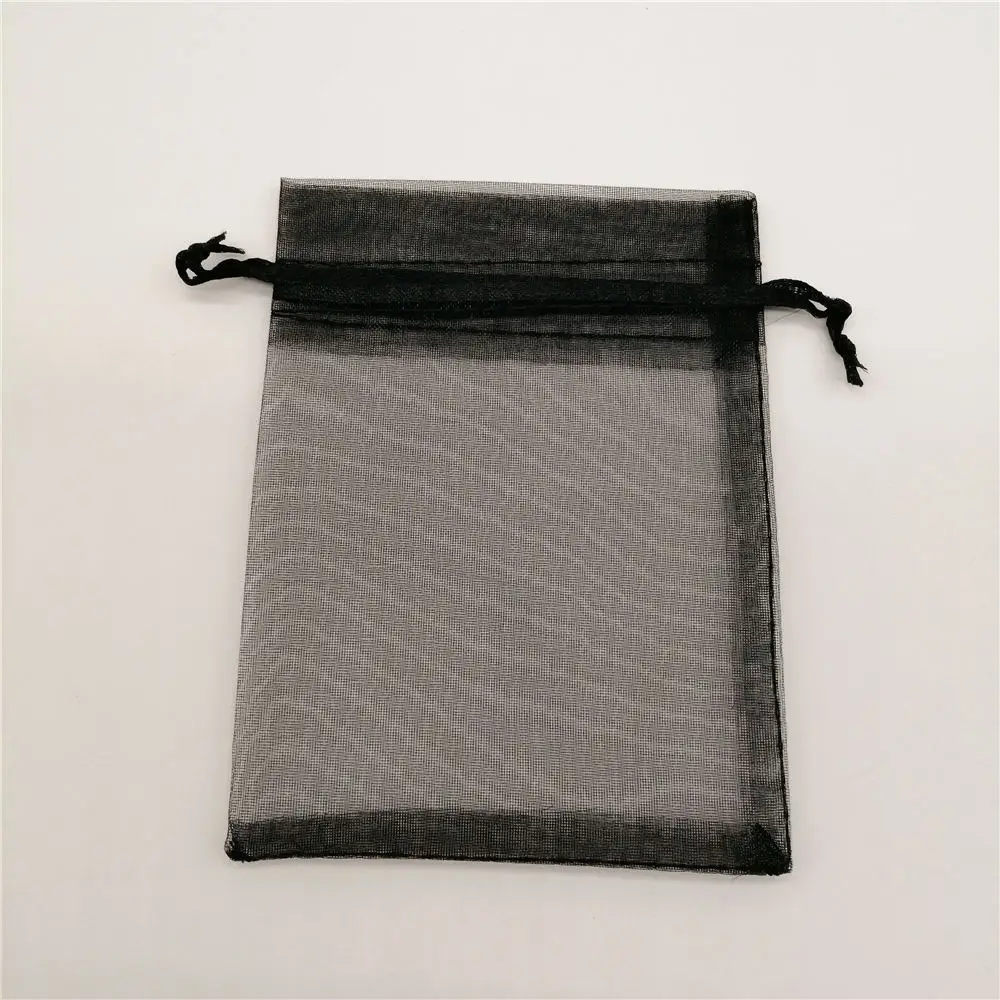 11 maten 1000pcs Organza Gift Bags Kerst Wedding Party Gift Bags Organza Koord Sieraden Verpakking Pouch Tassen 22 Kleuren - afbeelding 1