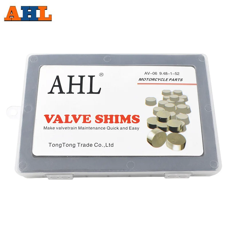 

AHL 9.48 mm Valve Adjustment Shims Valve Pad Shims Hotcam For YAMAHA TTR250 TTR 250 TT-R 250 Washer Kits Motorcycle Engine Part