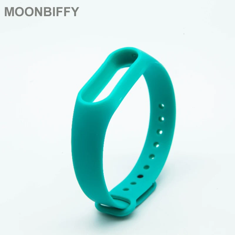 Colorful Silicone Wrist Strap Bracelet Double Color Replacement watchband for Original Miband 2 Xiaomi Mi band 2 Wristbands