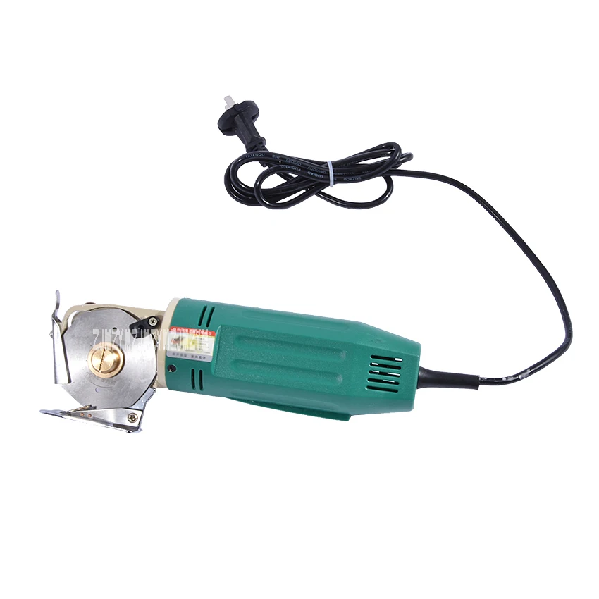 Máquina de corte elétrica com faca redonda, tesoura para cortar roupas de modelo pequeno, 110v/220v, 170w, venda imperdível
