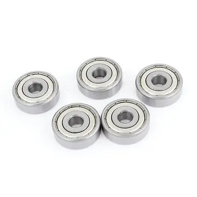 

5Pcs 10x35x10mm Double Shielded 6300Z Deep Groove Ball Bearing