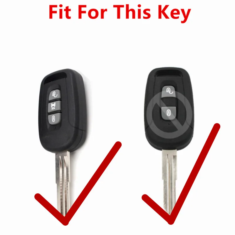 XIEAILI OEM 3Button Modified Flip Folding Remote Key Case Shell For Chevrolet Captiva Uncut Key Fob Case S4