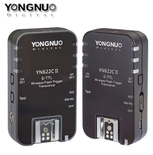 Yongnuo YN-622C II 622C II Wireless ETTL Flash Trigger Receiver Transmitter Transceiver Radio for Canon YongNuo Speedlite Flash