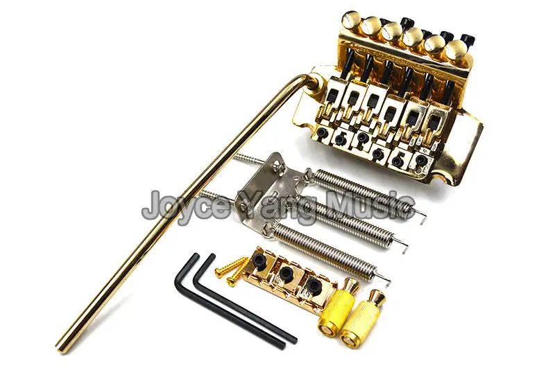 

Gold IB Floyd Rose Lic Electric Guitar Tremolo Bridge Double Locking Assembly System