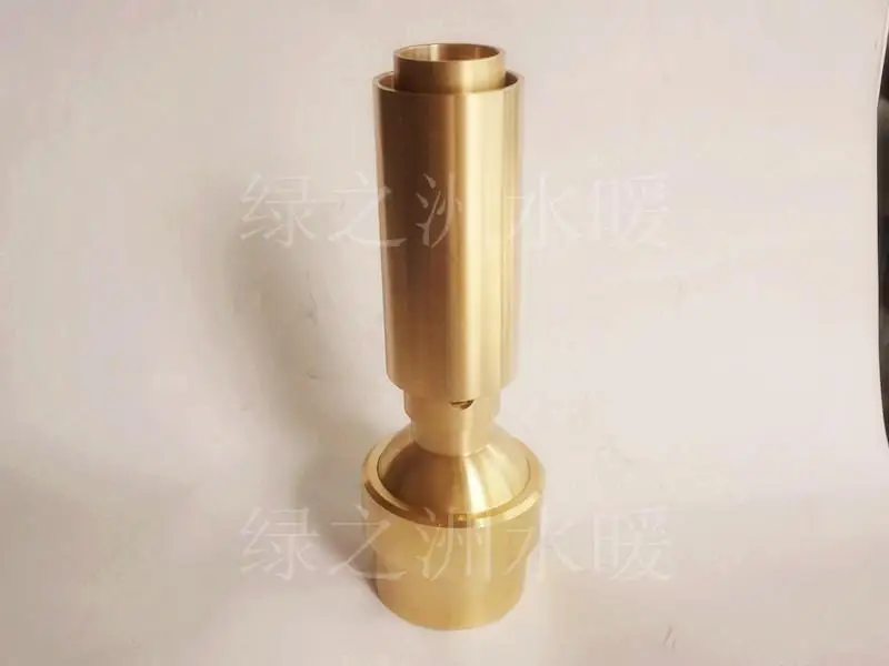 A full 2 inch copper doped gas filling nozzle nozzle Waterscape fountain water column Yuzhu pool landscape