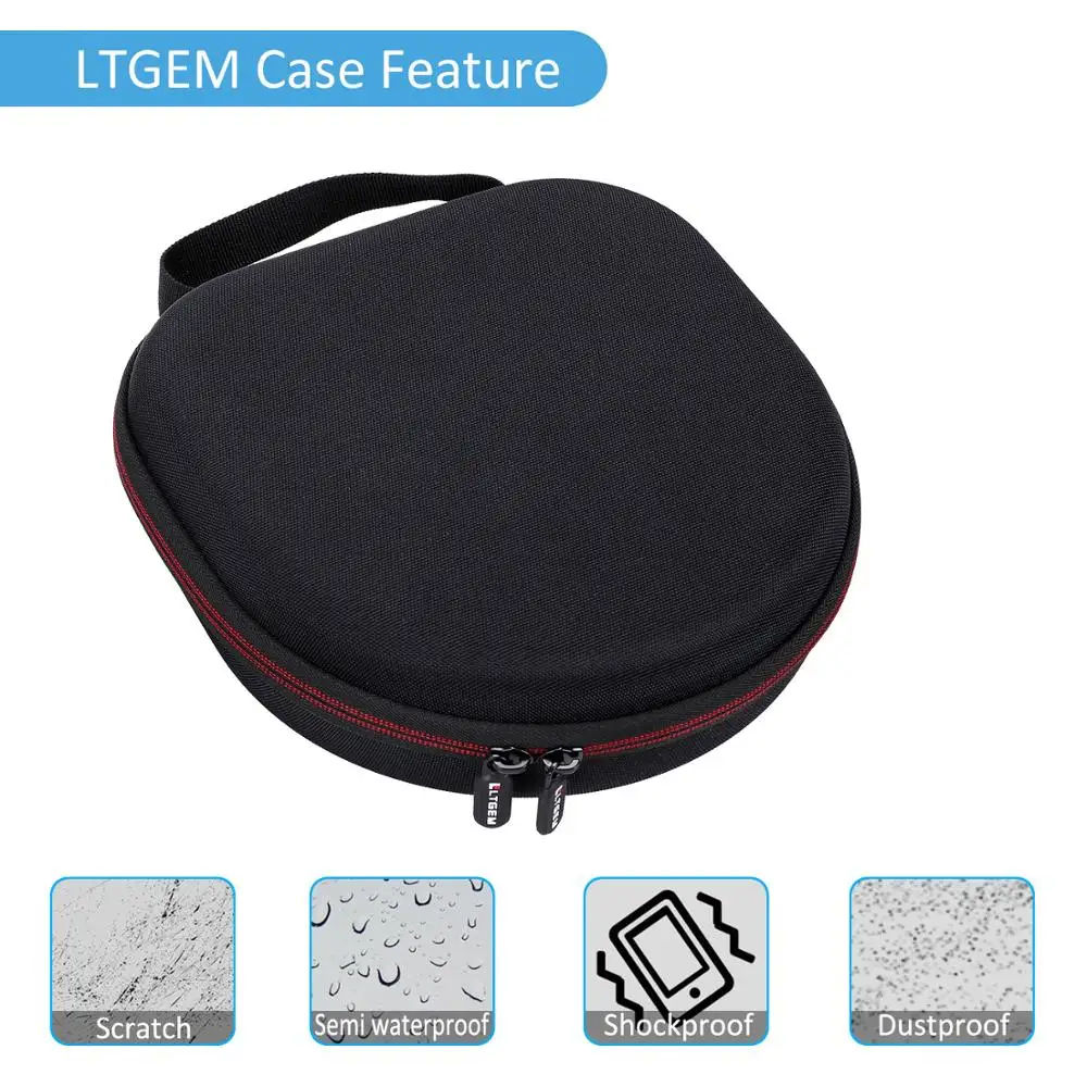 

LTGEM EVA Shockproof Waterproof Hard Case for Sony MDRXB650BT/B Extra Bass Bluetooth Headphones