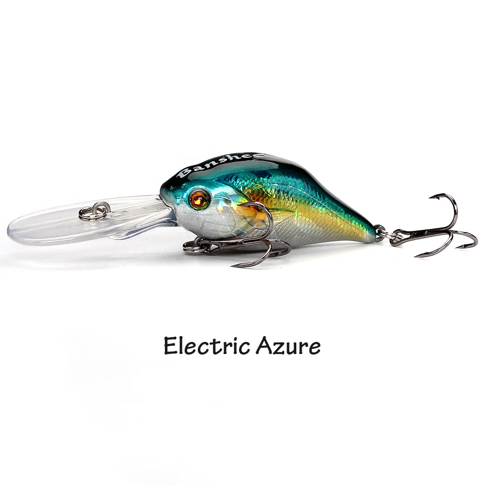 Banshee 53mm 10g Crankbaits Fishing Wobblers For Trolling Hard Lure  Wobblers For Pike Crochets Wobblers Cranckbait Crank Baits - AliExpress 18