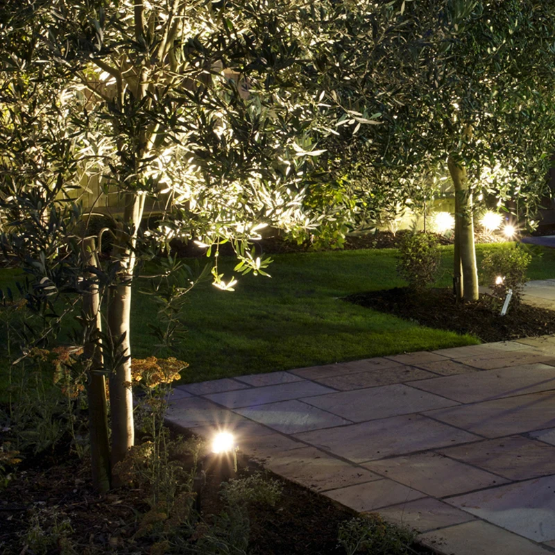 10 Stück Wasserdichte Spike-LED-Gartenleuchten 12V 110V220V Landschafts-Spotlicht IP65 Outdoor LED-Spike-Licht 3W 5W Gartenlampe – Detail 14