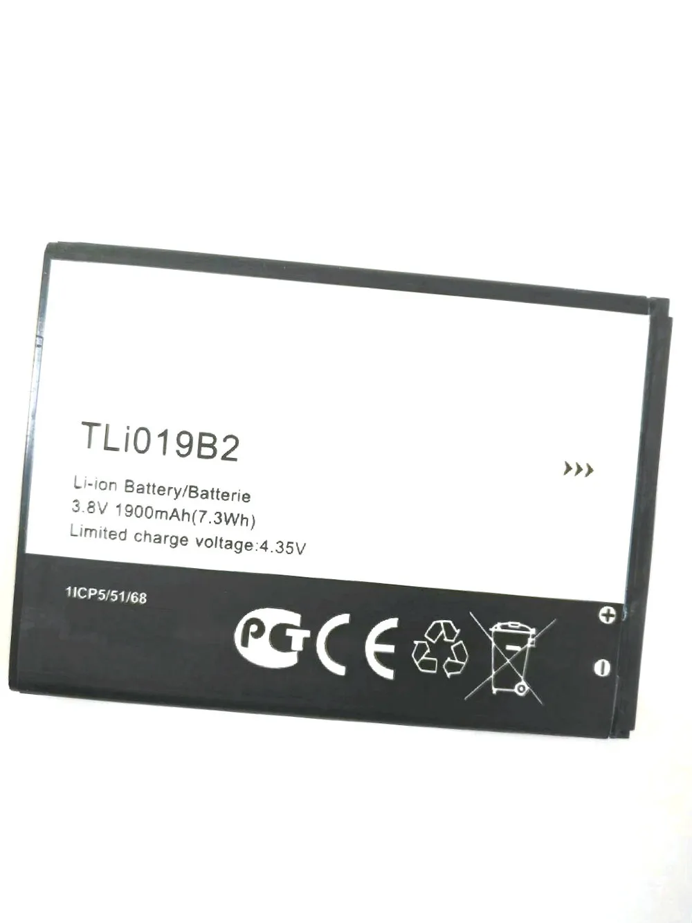 

Westrock 1900mAh TLI019B1 TLi019B2 battery for ALCATEL one touch POP C7 OT-7041 7041D dual CAB1900003C2 cell phone