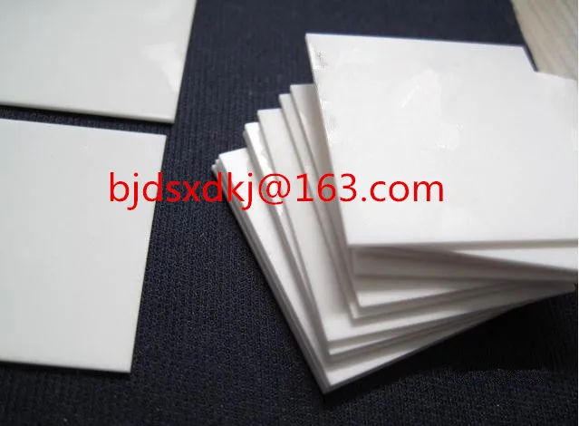 99% Alumina Ceramic Plate , Square , Insulated , Wear-resisting , L*W*H: 90*90*6mm