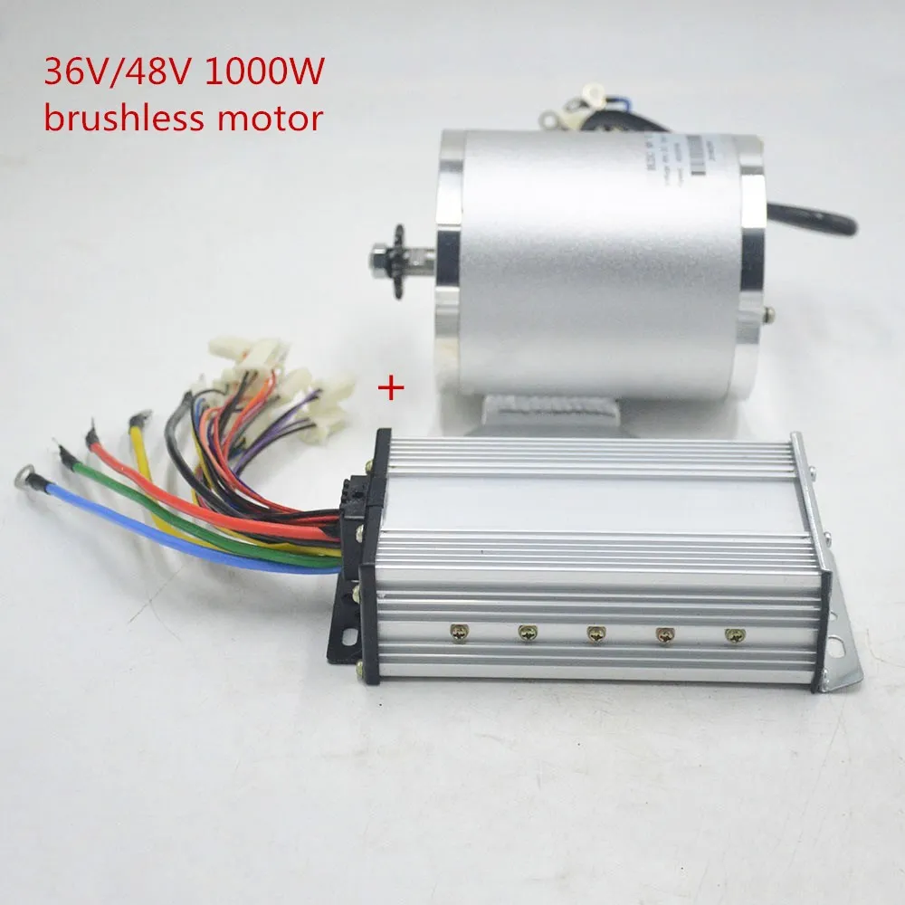 e-scooter motor kit 1000W 36V 48V Brushless DC electric Motor with controller for e-scooter/electric bicycle/tricycle/ebike