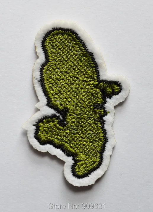 

New ! Hot ! ! Singapore Sport boat Green Man iron on applique or Sew fashion embroidery patches cartoon garment