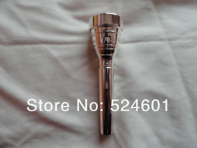 High Quality Bb Trumpet 7C 5C 3C Small Instrument Accessories Pure Copper Mouth Silver Plated Surface Trumpet Nozzle