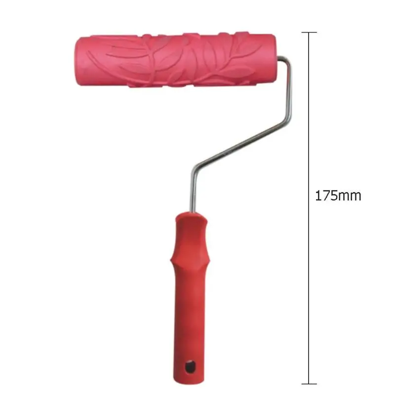 EG237T strumenti di pittura a trama goffrata con motivo a rullo decorativo per camera da letto a parete macchina Airless in gomma per uso domestico