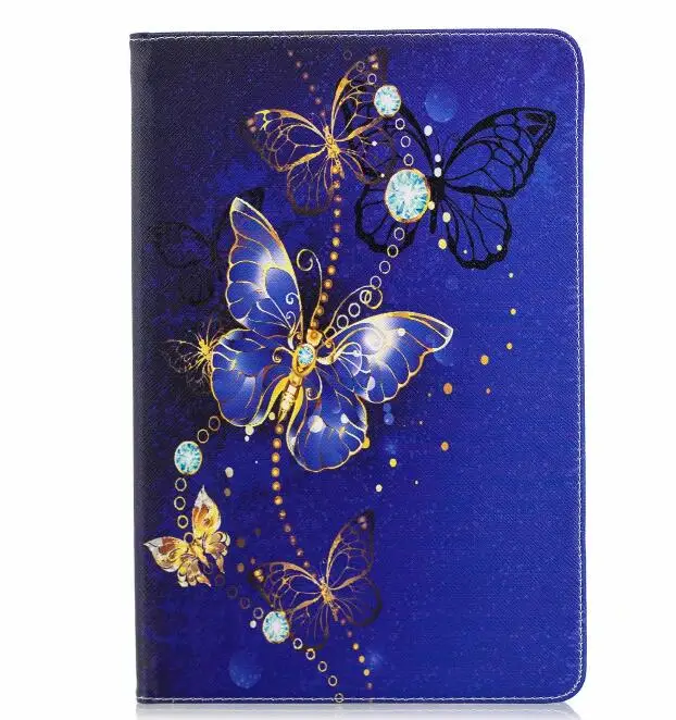 Colorfull Print Universele 10.1 Inch Cover Voor Huawei Mediapad T5 10 M5 Lite 10 M3 10 Lite Gedrukt Pu Lederen stand Case + Pen