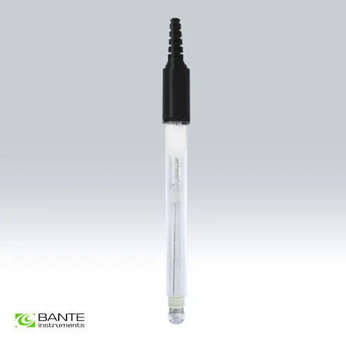 Genuine Brand BANTE Glass pH electrode sensor probe for high temperature or weak corrosive liquids BNC