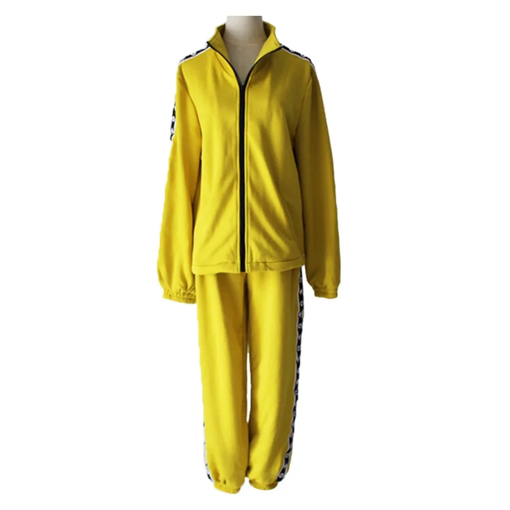 Cosplay Costume for PUBG Playerunknown's Battlegrounds Yellow Sports Coat With Pants