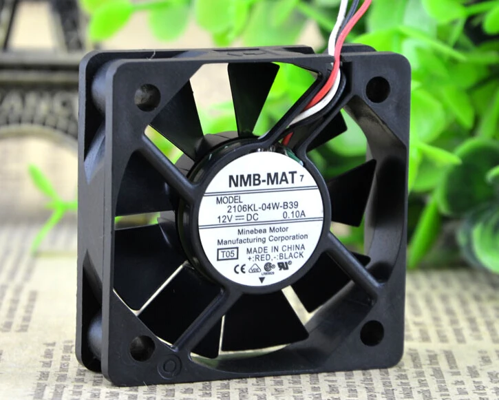 The original  2106KL-04W-B39 50*50*15 12V 0.10A 3 line projector fan