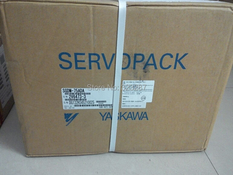 SERVOPACK SGDM-75ADA SERVO NEW IN ORIGINAL PACKAGING