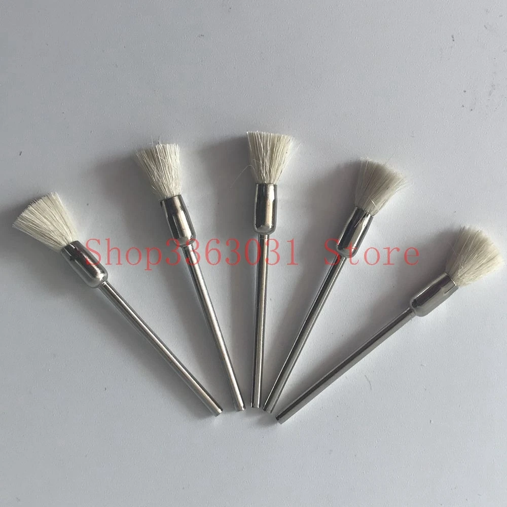 

100PCS/BAG white Bristle Wheels Brush Buffing Polishing Brush Wheel for Rotary tools