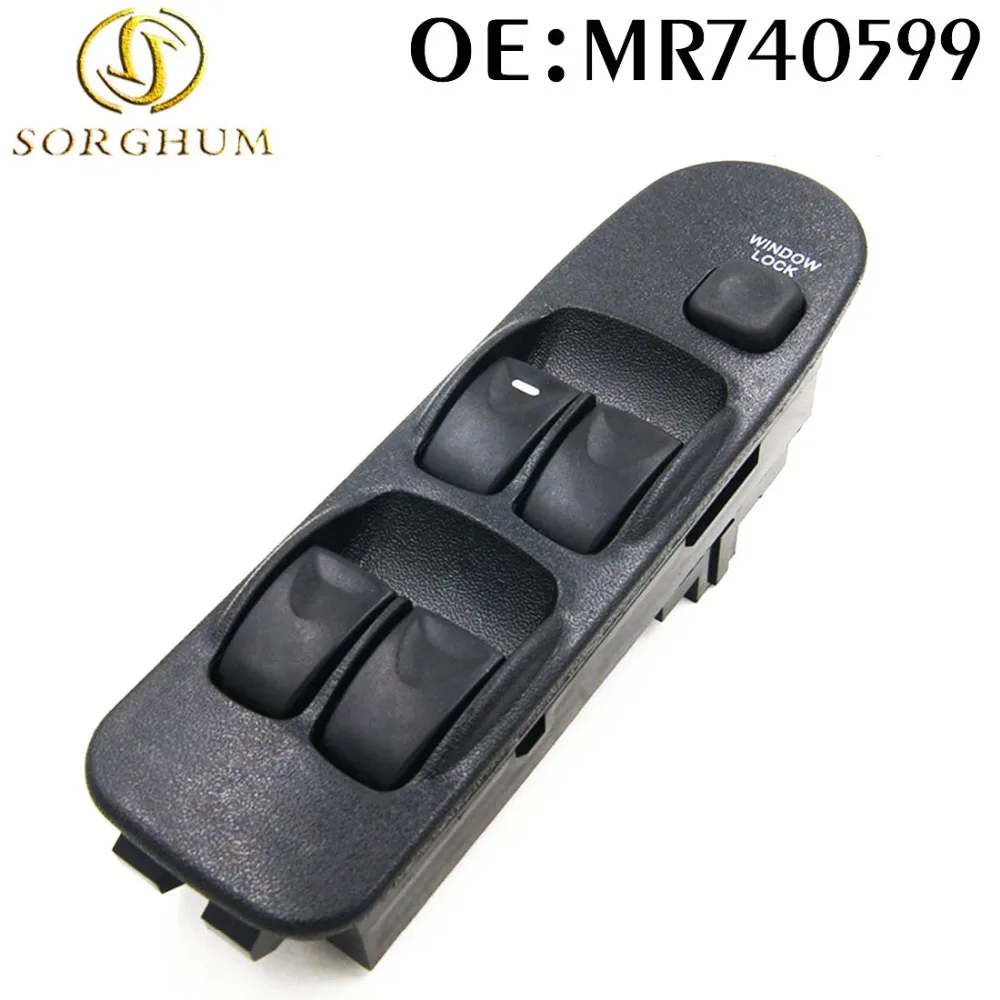NEW MR740599 MR792851 FRONT LEFT RIGHT ELECTRIC FOR MITSUBISHI WINDOW SWITCH LIFTER FOR MITSUBISHI CARISMA 1995-2006 MR 740 599