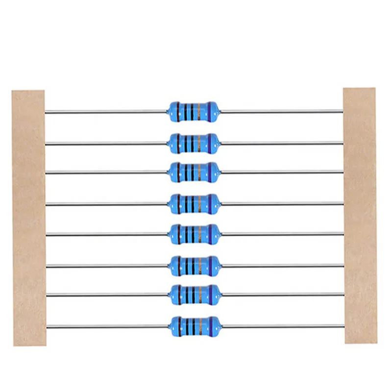 5000Pcs 1/4W 1% Metal Film Resistor 0.1R ~ 22M 100R 220R 330R 1K 1.5K 2.2K 3.3K 4.7K 10K 22K 47K 100K 0.22 0.33 0.47 18M 20M Ohm