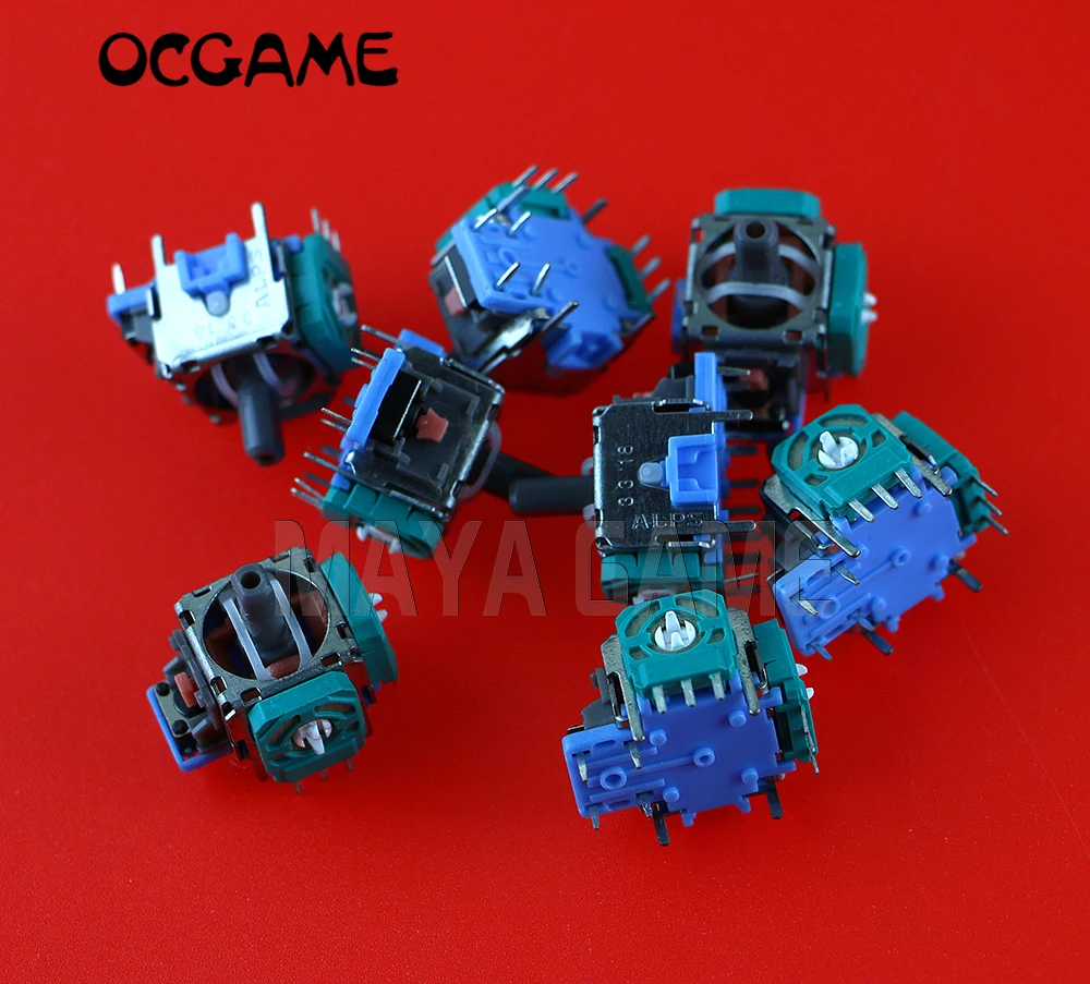 2pcs 3D 아날로그 조이스틱 스틱 센서 모듈 썸 스틱 핸들 PS4 PS5 XBOXONE XBOX ONE OEM 용 듀얼 무선 컨트롤러