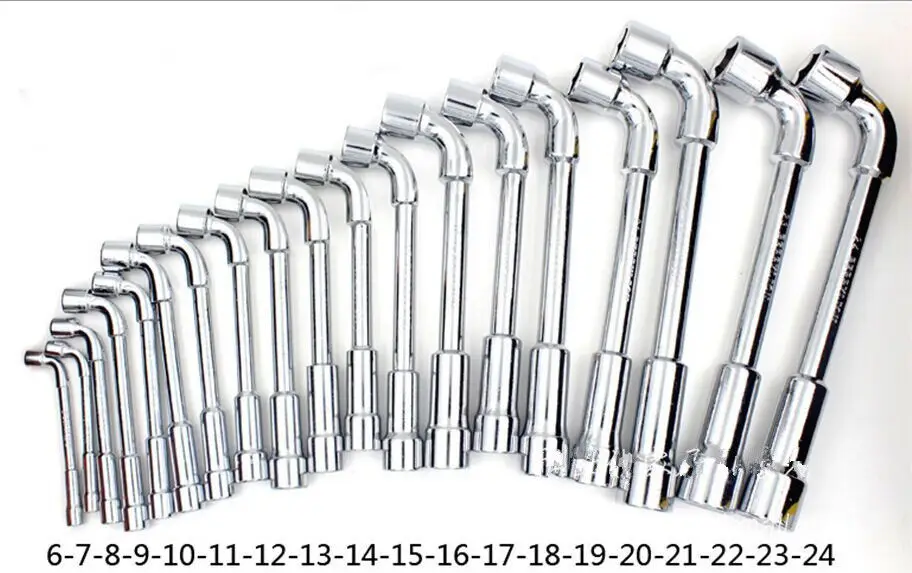 M4-M16 Double L Elbow Perforated wrench Wear Heart Socket Wrenches
