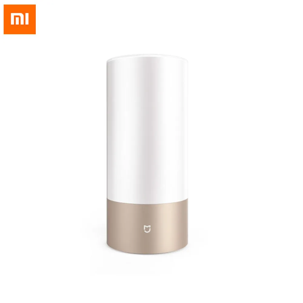 Original Xiaomi Mijia Bedside Lamp Smart Wireless Remote Control By Wifi smart Dual Mode RGB Colorful Lamp For Phones