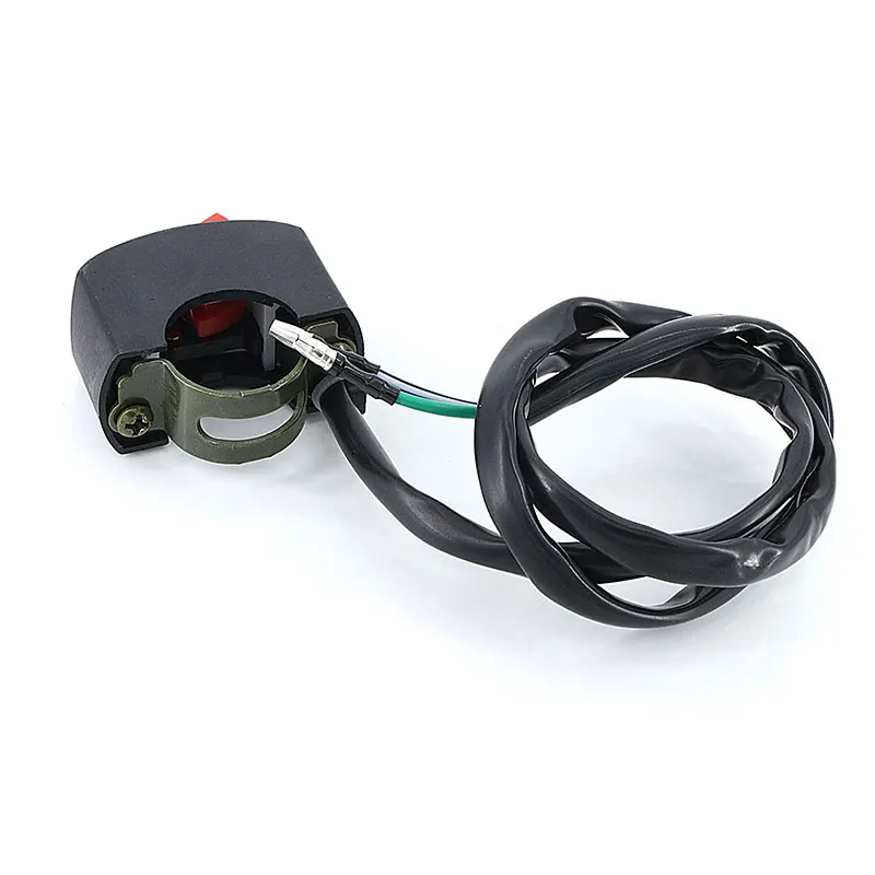 1pcs  Universal Motorcycle Handlebar Flameout Switch ON OFF Button for Moto Motor ATV Bike DC12V/10A Black Moto Switch