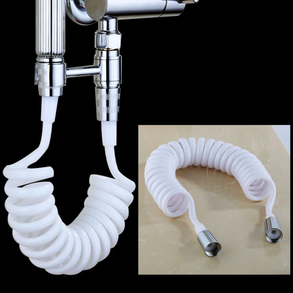 

Bathroom Faucet Replacement Parts Shower Hose Bidet Sprayer Hose 3 Meters PU Spring Pipe Plumbing Hoses EL011