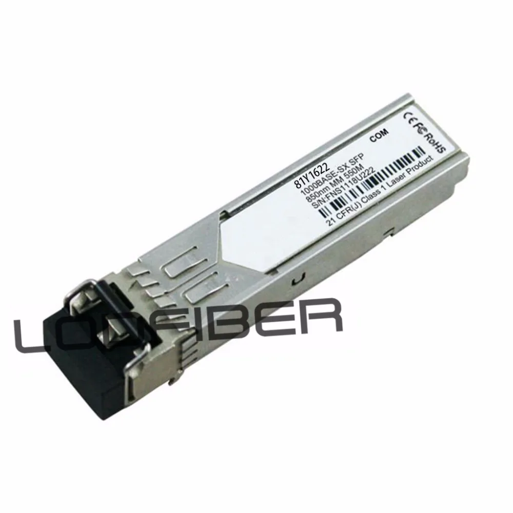 81Y1622 Compatible 1000BASE-SX SFP 850nm 550m Transceiver