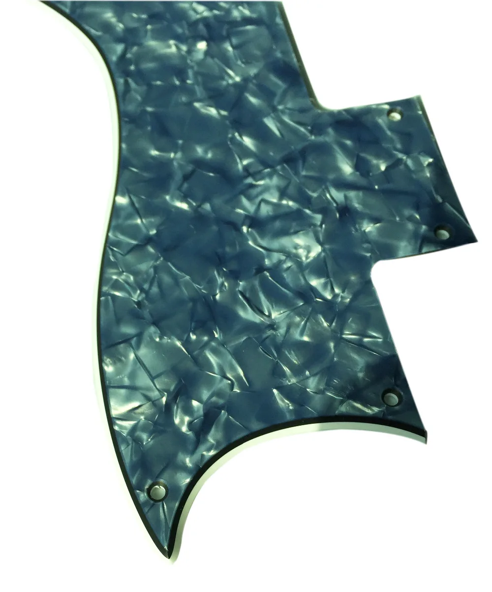 Pleroo Custom Guitar pickgaurd - For 61 SG Guitar Pickguard Scratch Plate , 4 Ply Gery Pearl