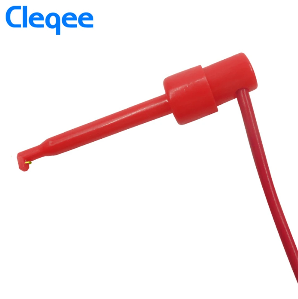 2018 Cleqee P1039 1Set 4mm Banana Plug to Test Hook Clip Test Lead Kit Cable Mayitr IMax B6 for Multimeter Electronic Test Tools