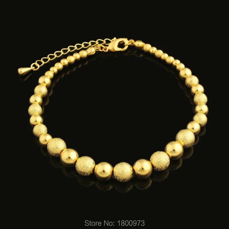 Adixyn New Arrival Rosary Bangle Chain African/Arab/Ethiopia/Kenya bracelet men18k Gold Color fashion jewelry women