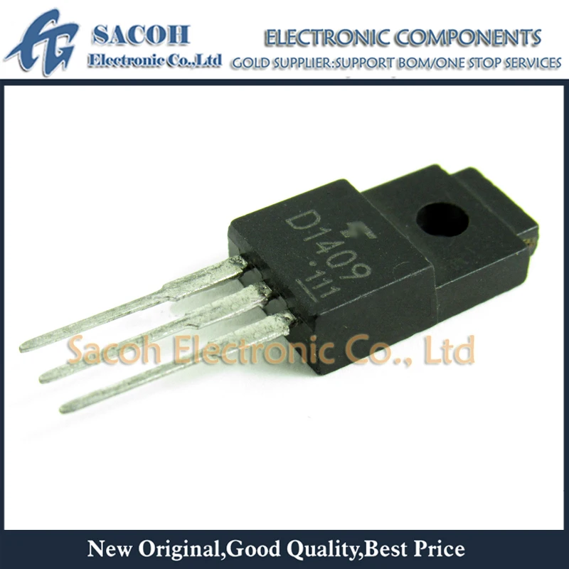 

Refurbished Original 10Pcs/Lot 2SD1409 D1409 2SD1409A OR 2SD1410 2SD1411 2SD1412 2SD1413 2SD1414 2SD1415 TO-220F NPN Transistor