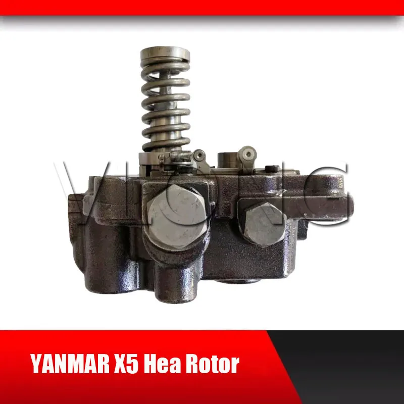 Rotor Head 4TNV94 4TNV98 4TNV98T 129935-51741 4TNE94 4TNV94L 4TNV98 Fuel Injection Pump Head Rotor X5 For Yanmar Diesel Engine