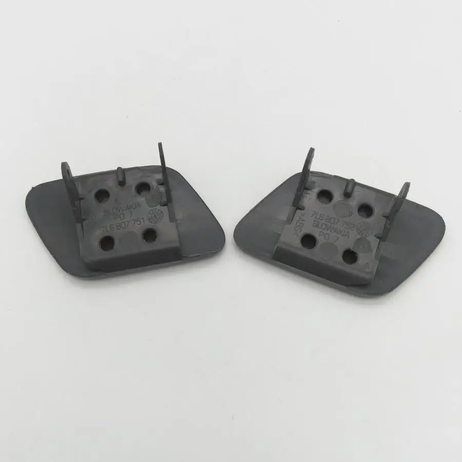 Left And Right For VW Touareg 2002 2003 2004 2005 2006 Car-styling Front Bumper Headlight Washer Cover Cap No Paint !