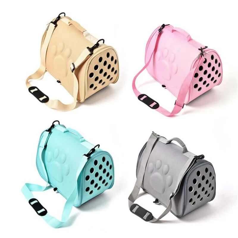 Comfortable Dog Shoulder Bag Foldable Cat Carrier Portable Outdoor Cage Bags For Pet Dog(Labrador/Chihuahua/Poodle/Bulldog)