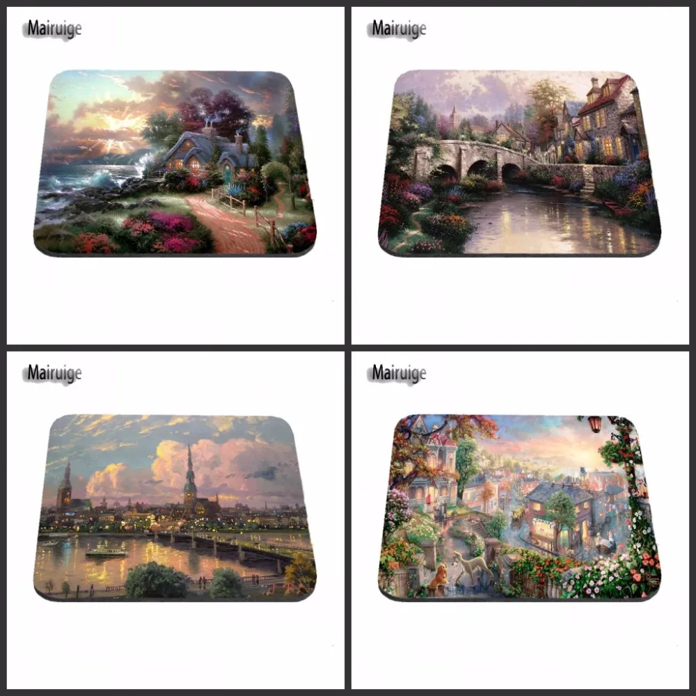 New Day Dawning Computer Mouse Pad Decorate your desk Mousepads Radiation Non-Skid Rubber Pad 18*22*2cm/25*20*2cm/29*25*2cm