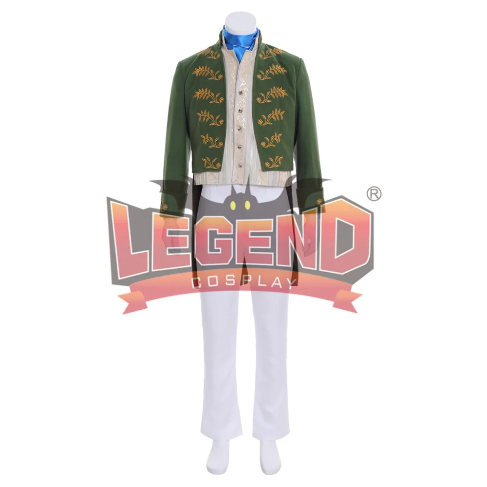 

Prince Costume Prince charming costume Outfit custom made green outfit