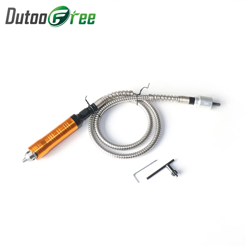 Dutoofree Flexible Flex Dremel Rotary Tool Electric Grinder Flexible Shaft Extension Line 6mm Drill Chuck Engraving Machine Hose