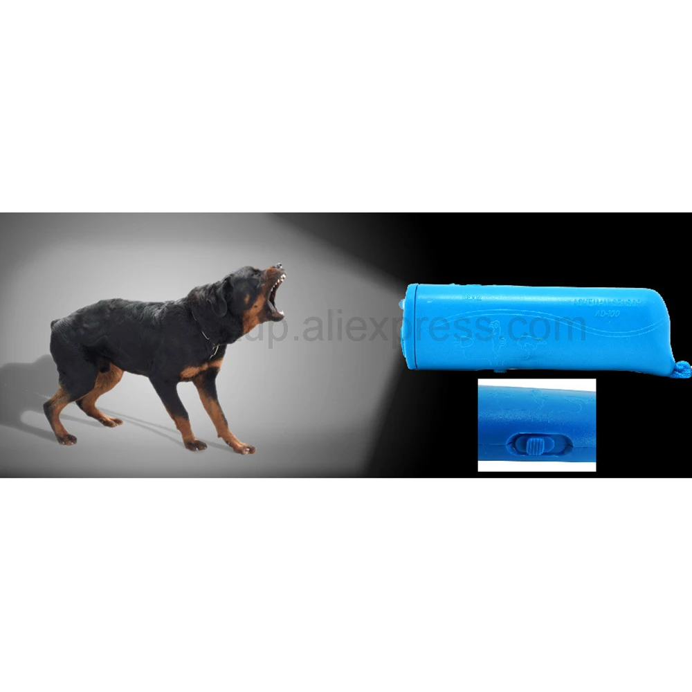 3 In 1 Ultra Sonic Hond Repeller Ultra-Sonic Hond Verdrijven Apparaat Anti Bark Pet Trainer Honden Training Driver huisdier Kat Afschrikmiddel Led